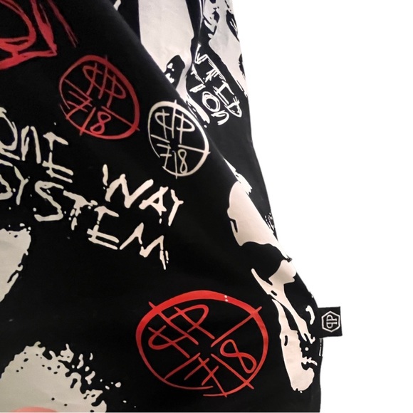 Philipp Plein Graffiti Tee Shirt Homme - Picture 3 of 8